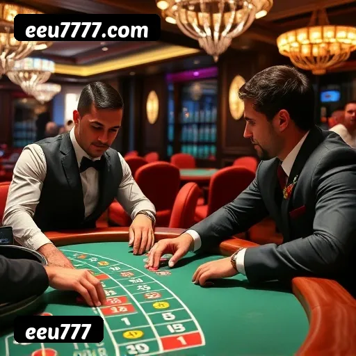Jogos de Mesa Premium eeu777 - Blackjack, Roleta, Baccarat